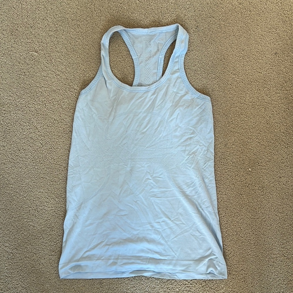 Blue Swiftly tank